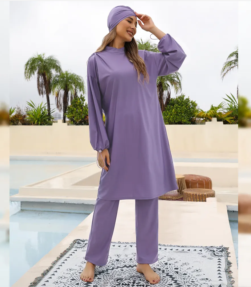 Royal Amethyst Purple - Modest Swimwear / Burkini